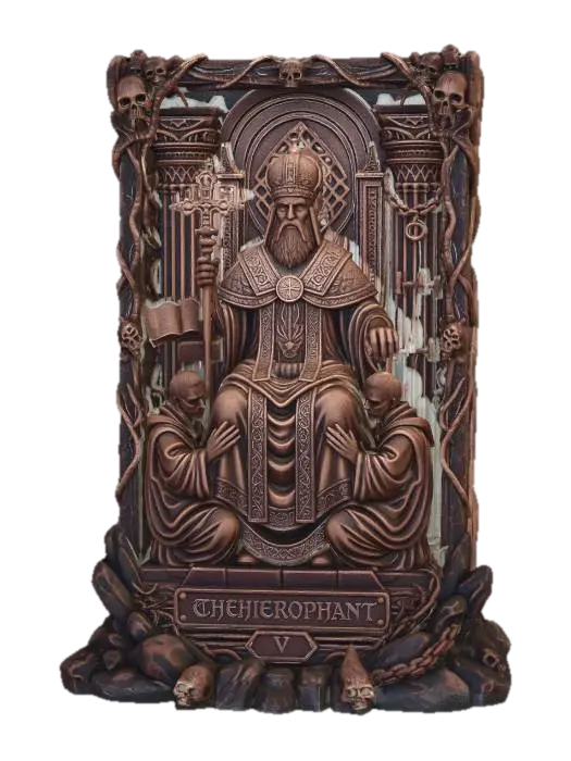 Modèle 3D Hierophant's Throne - Pomp, généré par IA