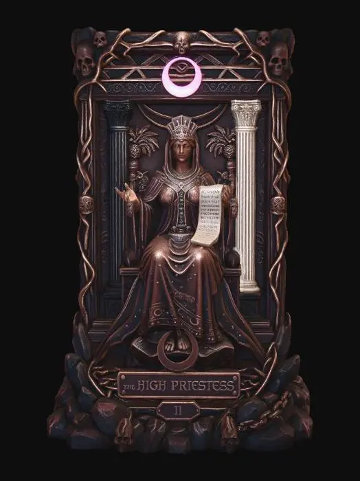3D model for High Priestess of Shadows
