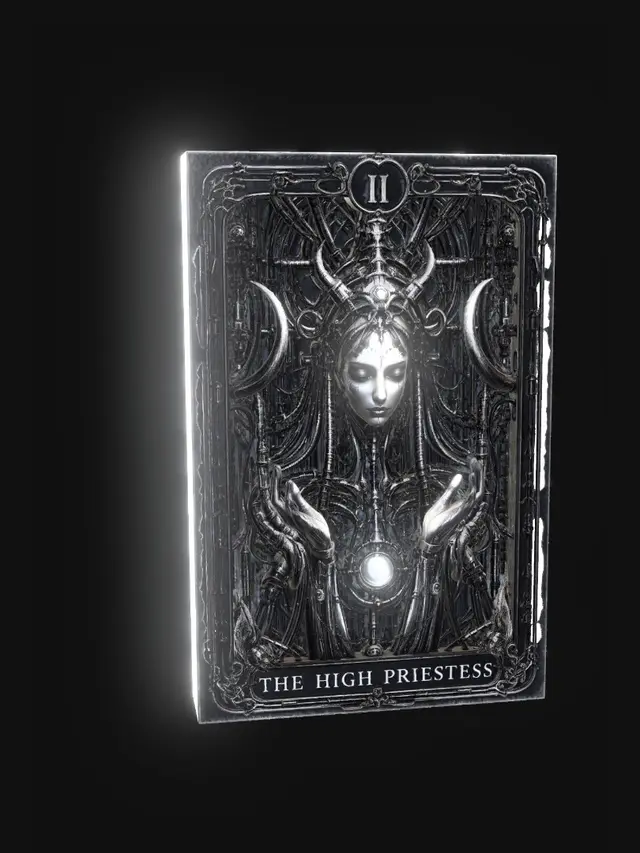 3D model for The High Priestess