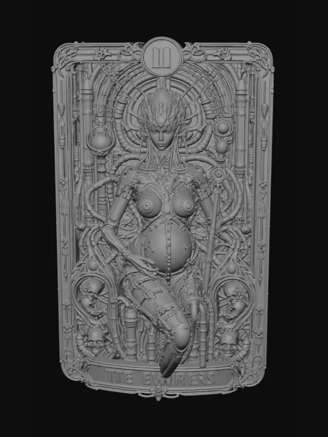 3D model for The Empress
