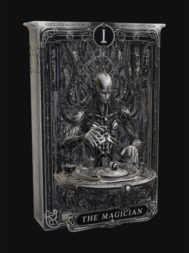 3D model for The Magician