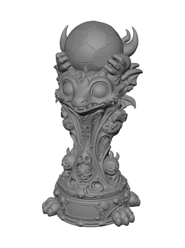 3D model for World Cup of Wonders