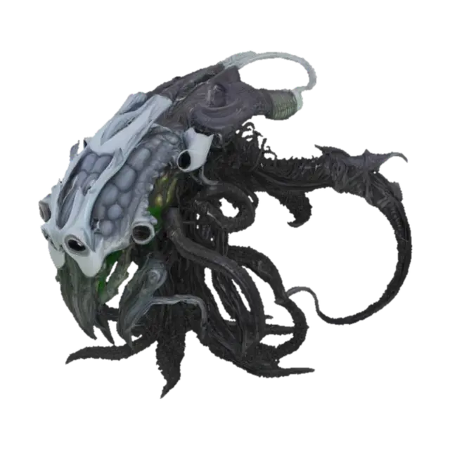 3D model for HR giger inspired coloring 
