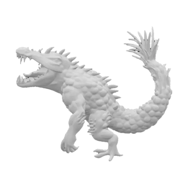 3D model for Crocodragon