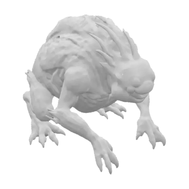 3D model for Biomechanical Smiler, #SketchTo3D#