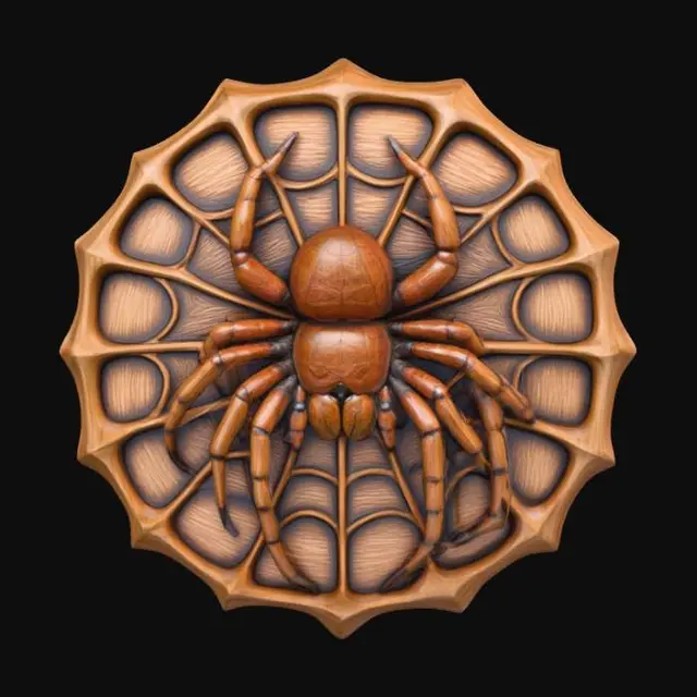 3D model for Arachnid Carving