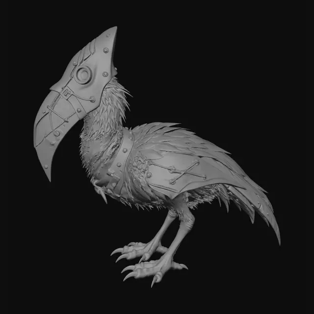 3D model for The Iron Raven