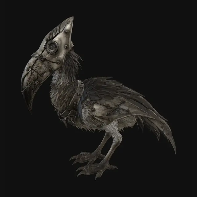 3D model for The Iron Raven
