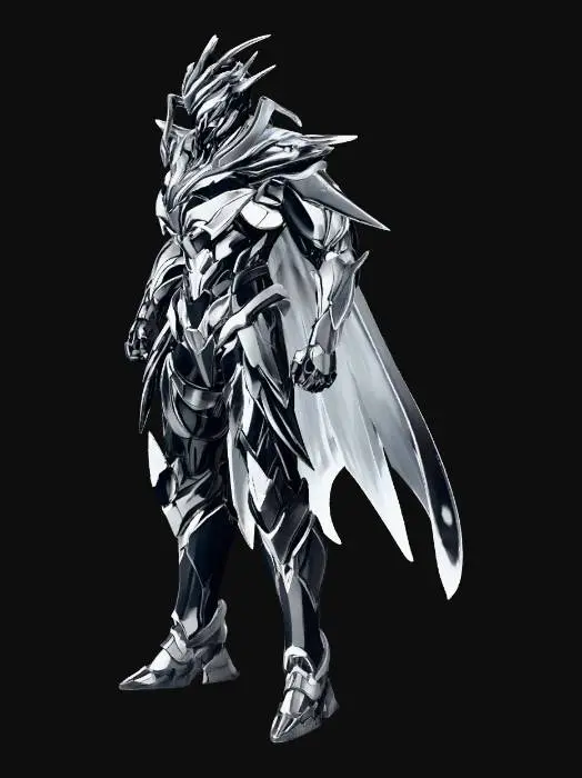 3D model for Darksteel Warden