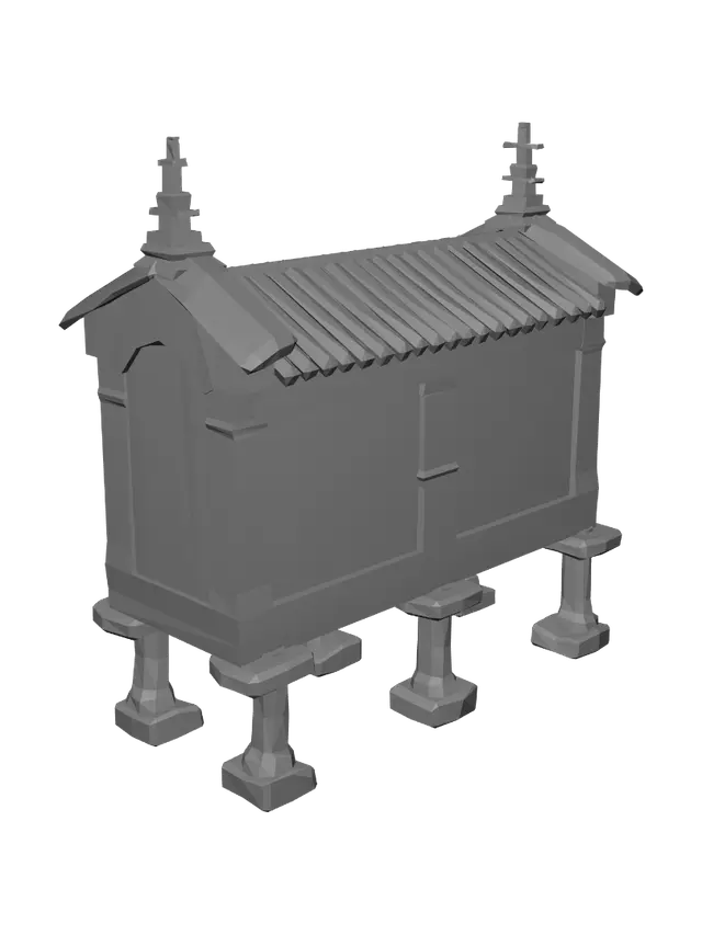 3D model for Chapel on Stilts