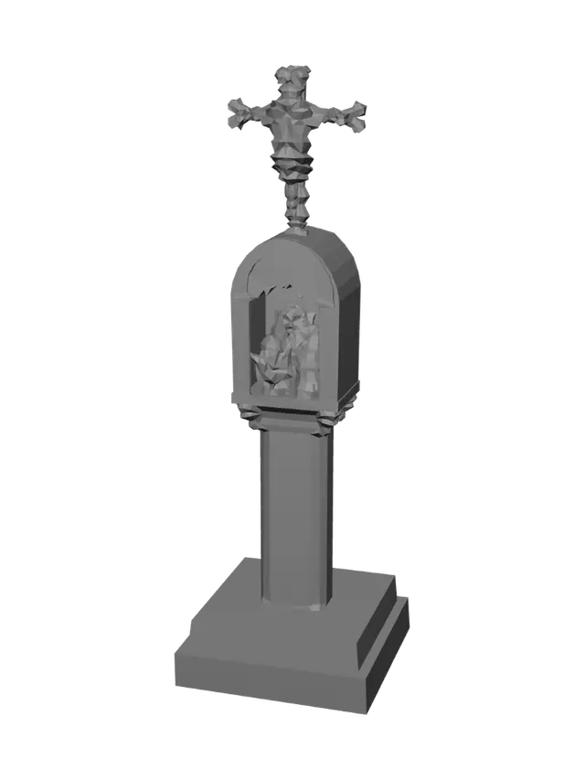 3D model for Seaside Crucifix Shrine