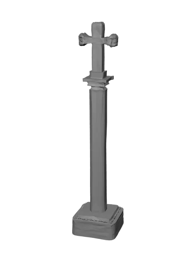3D model for Roadside Stone Cross