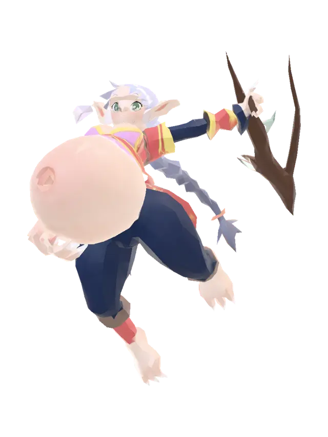 atevS - Mischievous 3D model, vytvořený pomocí AI