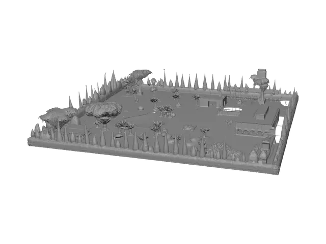 3D model for Verdant Estate Garden