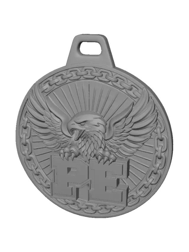 3D model for PE Eagle Medallion