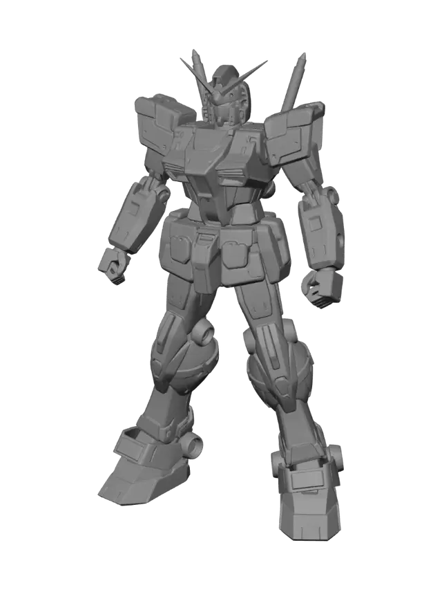 3D model for RX-78-2 Gundam