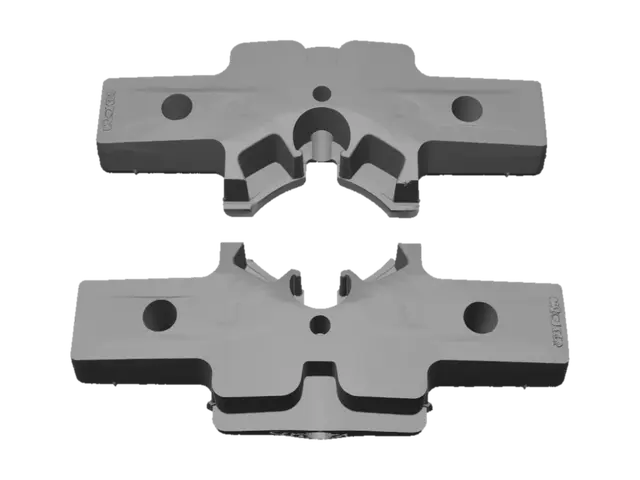 3D model for Dual clamp block
