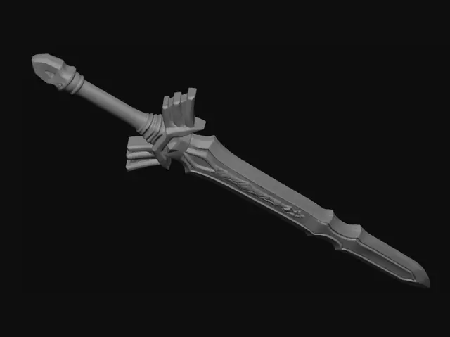 3D model for l'épée de garde royal