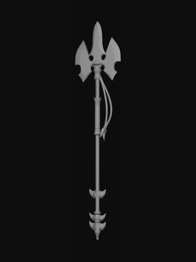 3D model for Triarch Flame Spear
