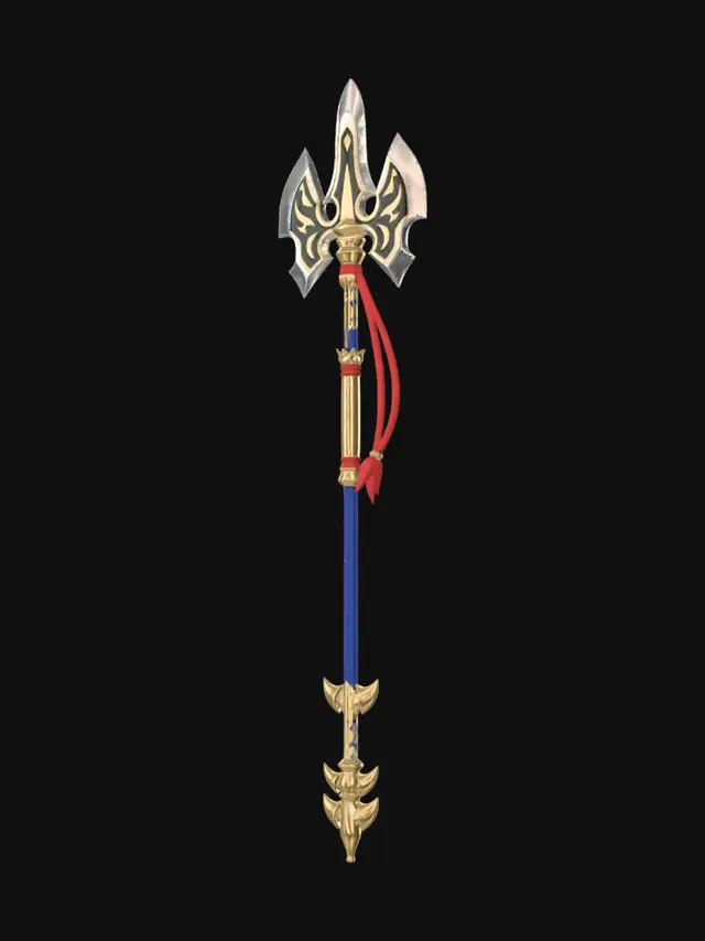 3D model for Triarch Flame Spear