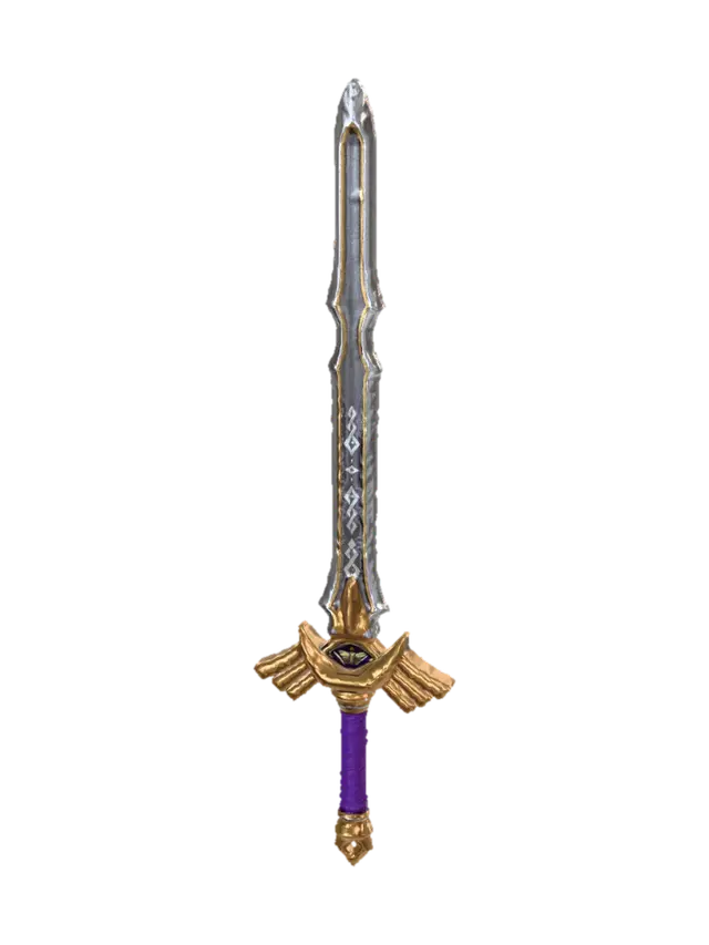 Sunwing Sword - Hilt 3D model, vytvořený pomocí AI