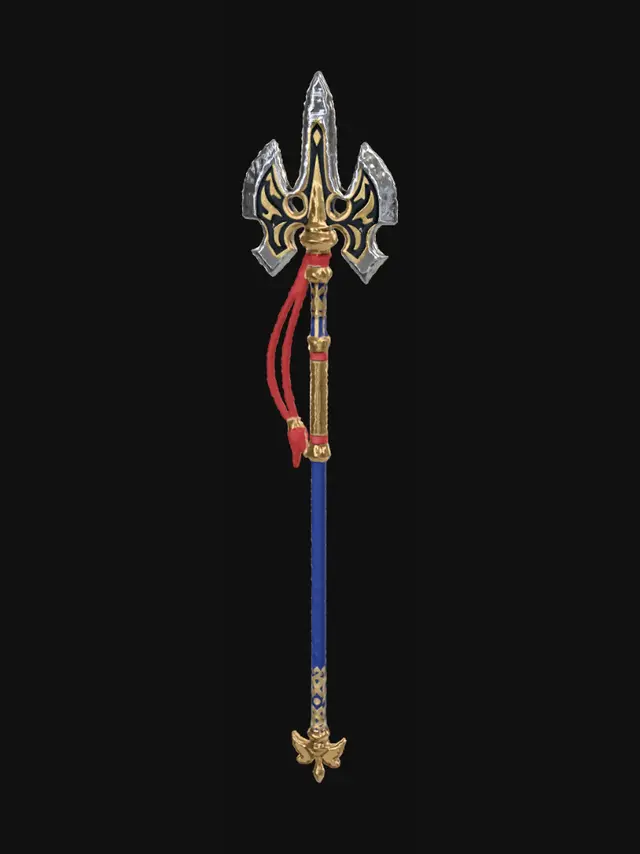 3D model for Triarch Flame Spear