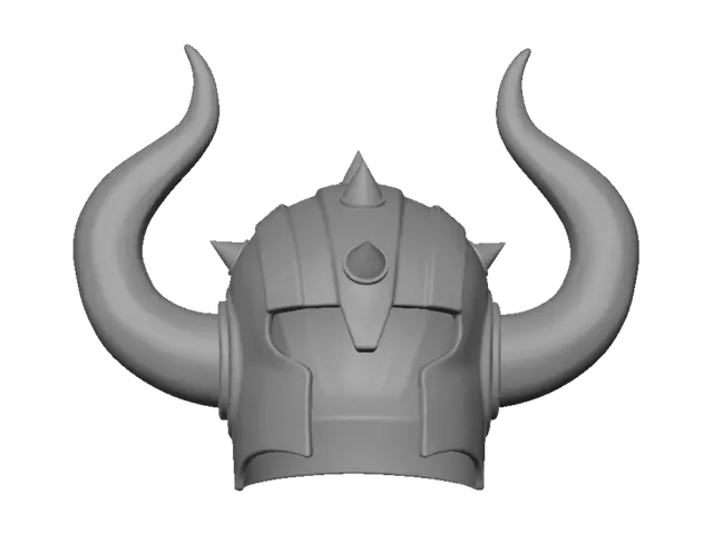 3D model for Emerald Spiked Helmet