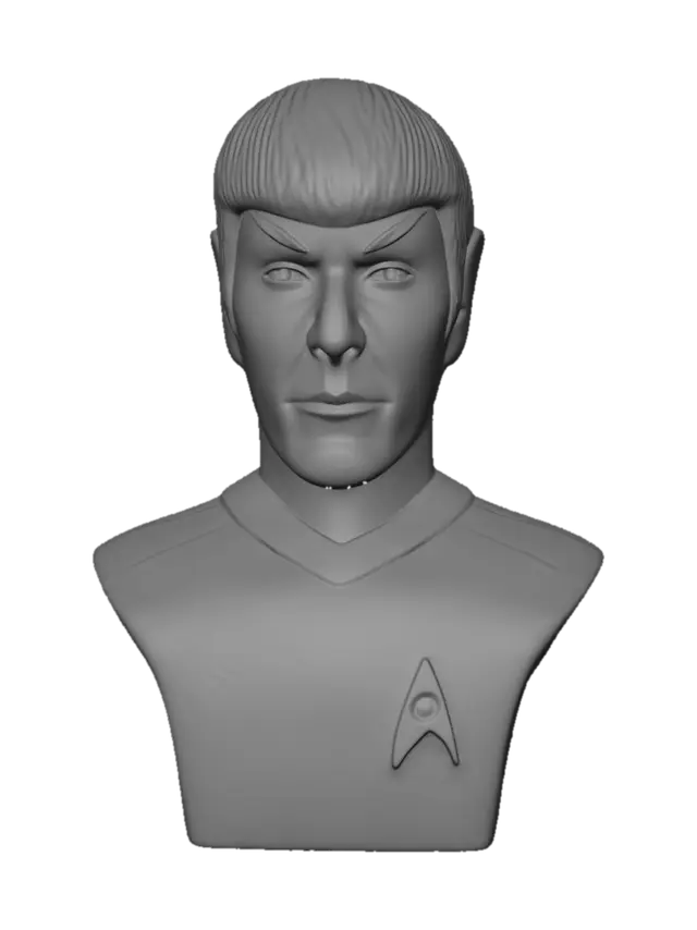 3D model for Star Trek Spock Action Figure