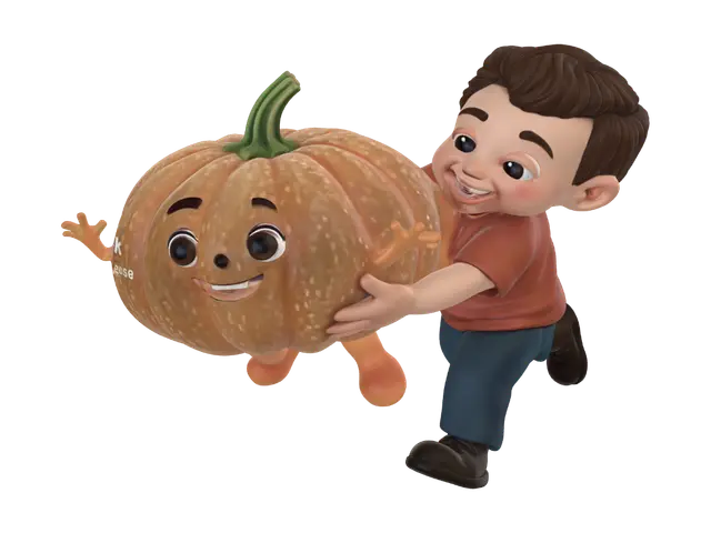 3D model for Pumpkin Pal