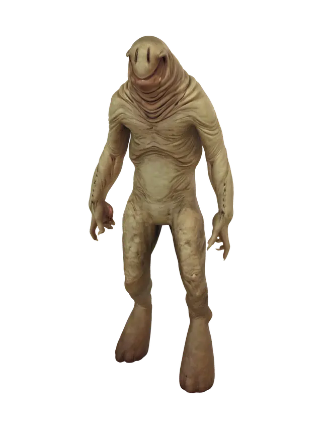 3D model for Wrinkled Alien
