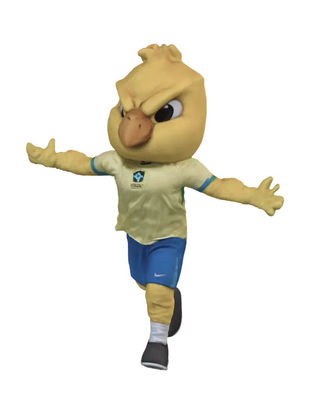 3D model for Golden Canary Mascot on the Field