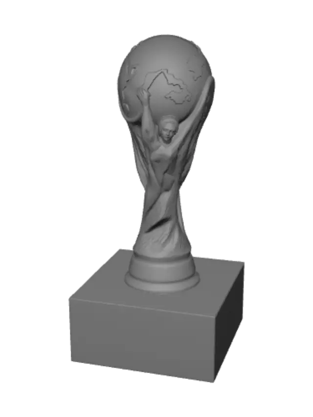 3D model for FIFA World Cup Trophy Brazil 2014 Match 49