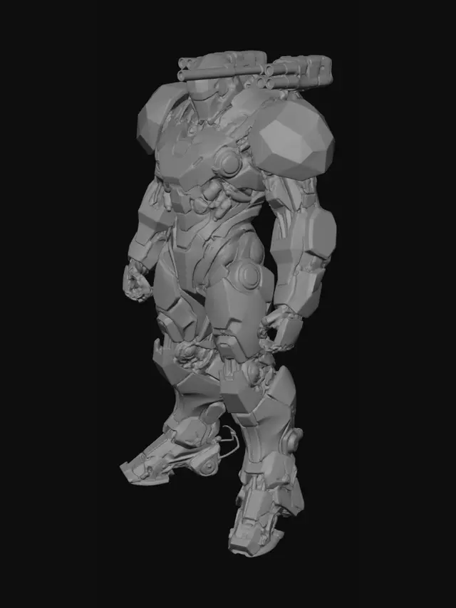 3D model for Red Star Sentinel