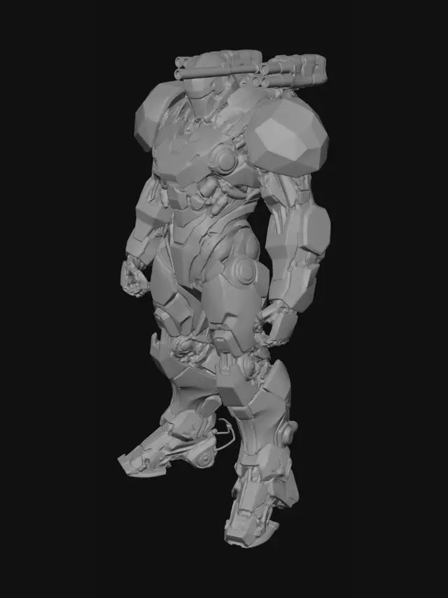 3D model for Red Star Sentinel