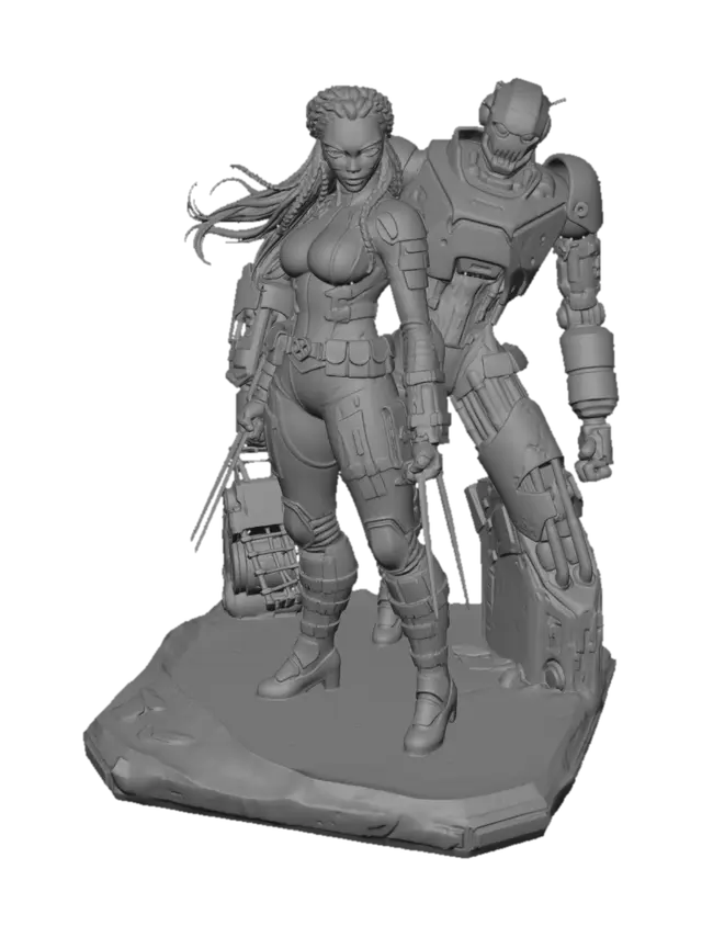 3D model for Desert Claw