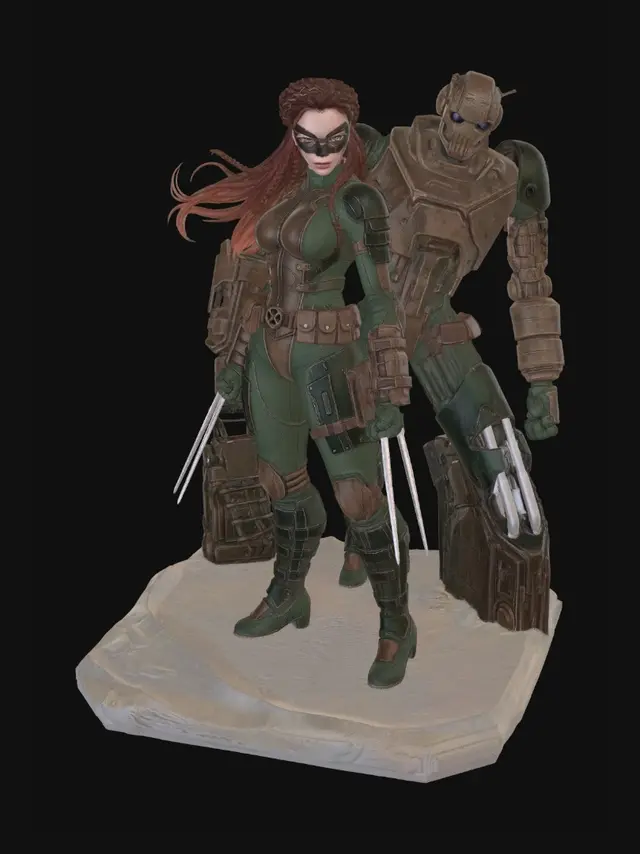 3D model for Desert Claw