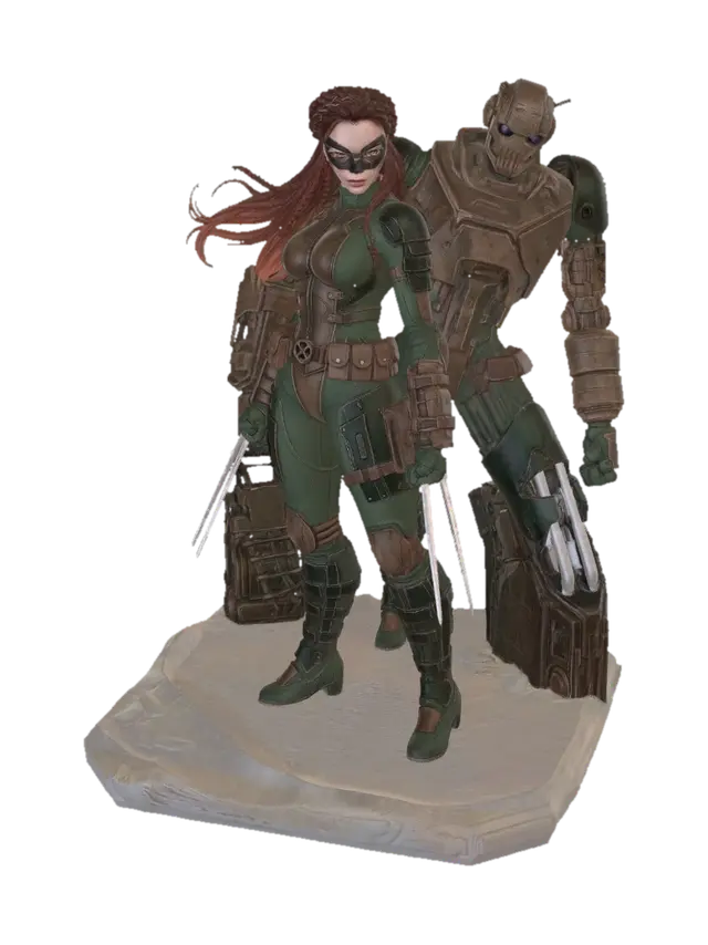 3D model for Desert Claw