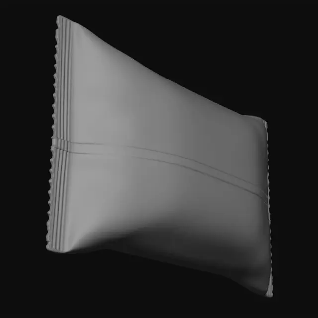 3D model for KPL Pillow Pouch Back Centre Seal