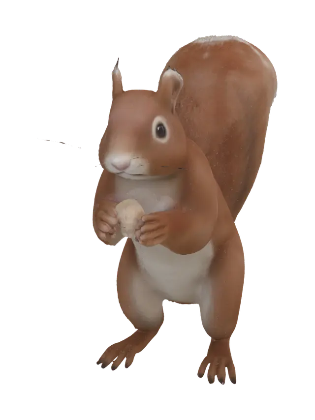 3D model for Nutty Squirrel