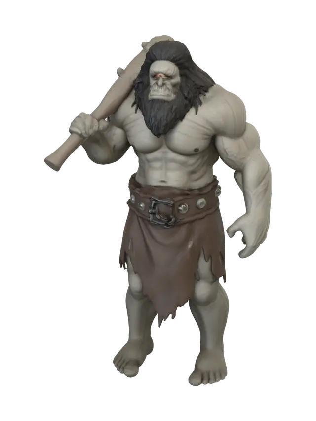 3D model for Cyclopean Berserker
