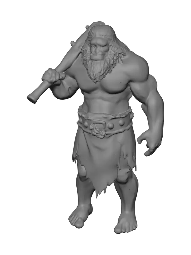 3D model for Cyclopean Berserker