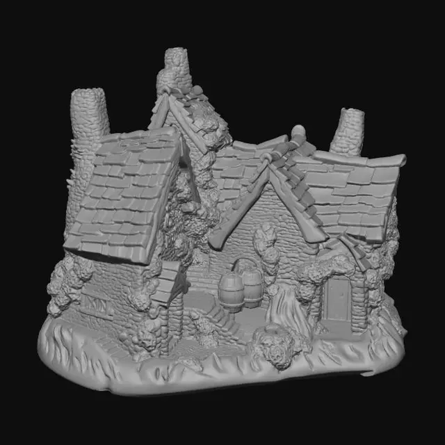 3D model for The Green Dragon Inn