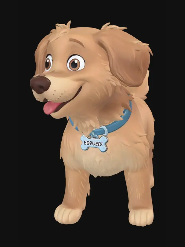 3D model for Boncuk the Friendly Park Pup