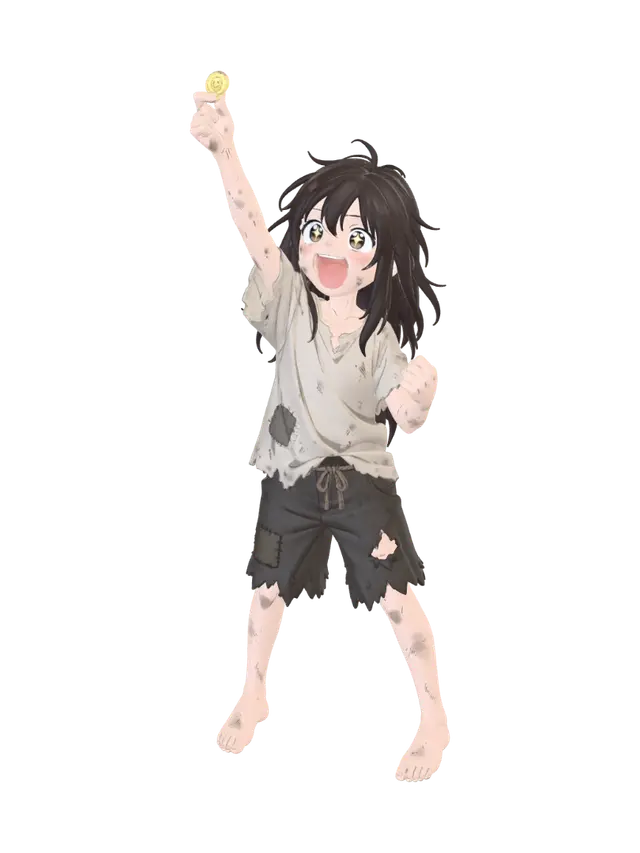 Best Day Ever - Victory 3D model, vytvořený pomocí AI