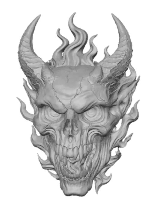 3D model for #Halloween2025#, Infernal Blaze