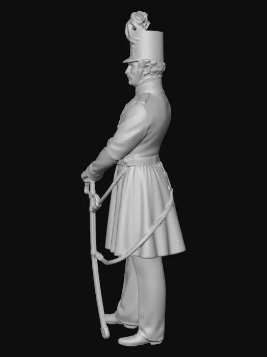 3D model for Gentleman Duelist