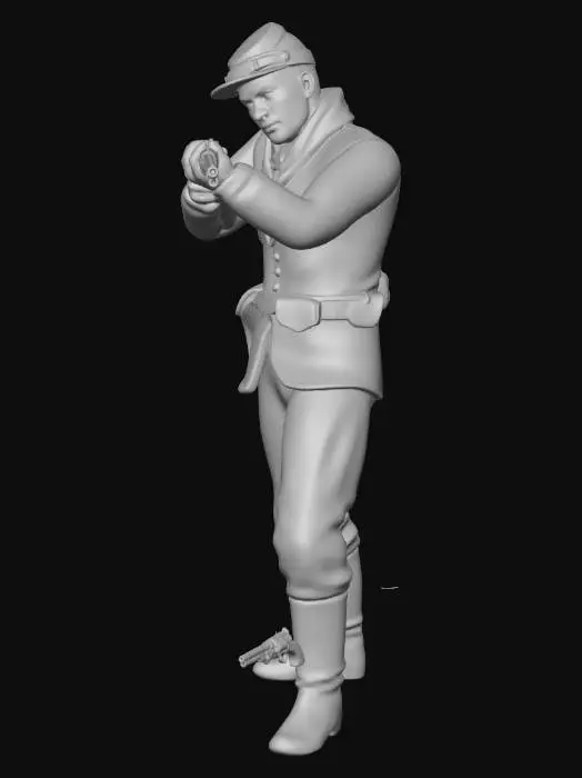 3D model for Bluecoat Rifleman