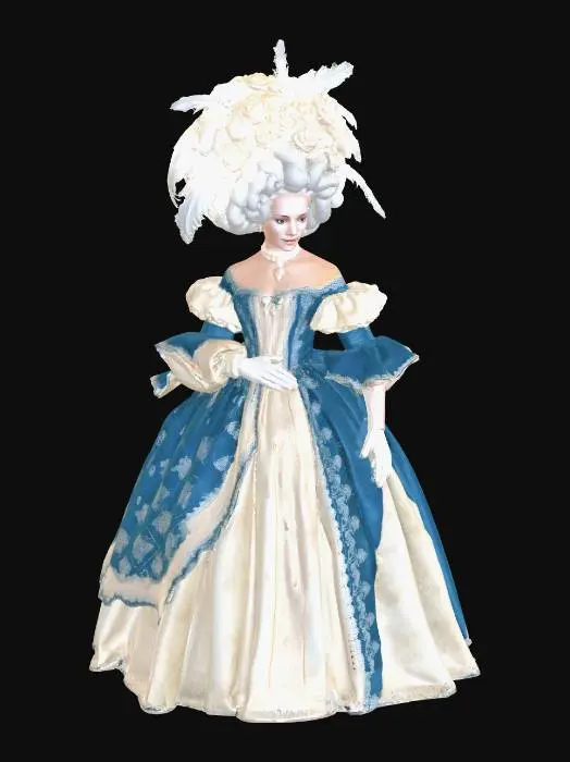 3D model for Marie Antoinette