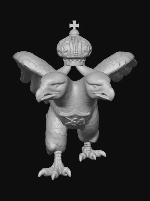 3D model for Crowned Double-Headed Eagle