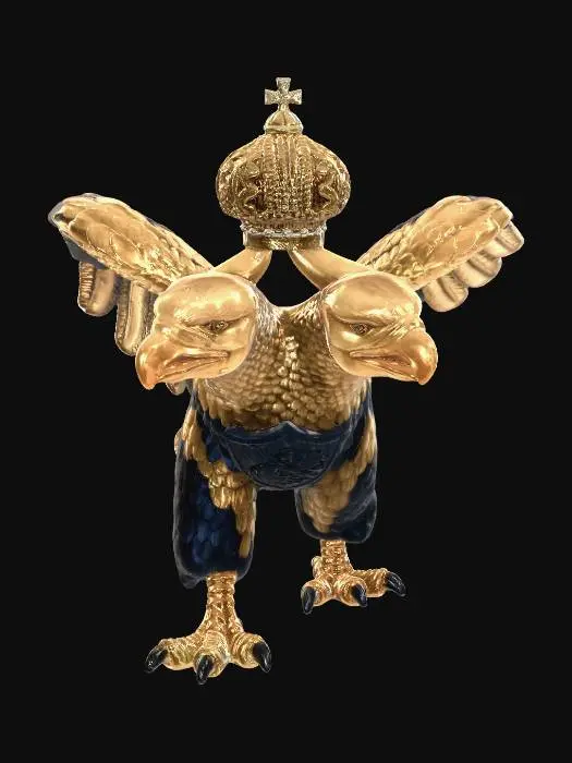 3D model for Crowned Double-Headed Eagle